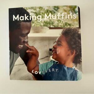 Lovevery Making Muffins Learning Toy Book - Blue